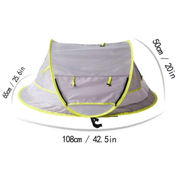 Cheap Goat Tents Baby Kid Beach Tent Folding Sun Protection Portable Travel Tent Infant Sun Shelters Mosquito Net Outdoor Camping Sunshade Beach Tents 